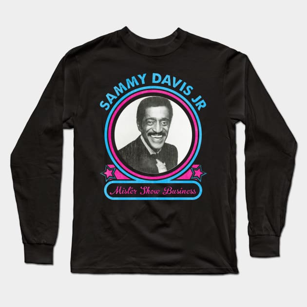 Sammy Davis Jr Long Sleeve T-Shirt by sekolahgasik